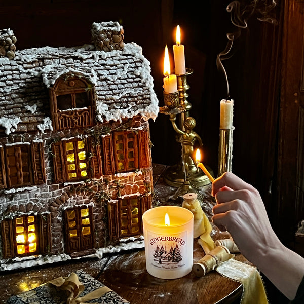 Gingerbread Candle