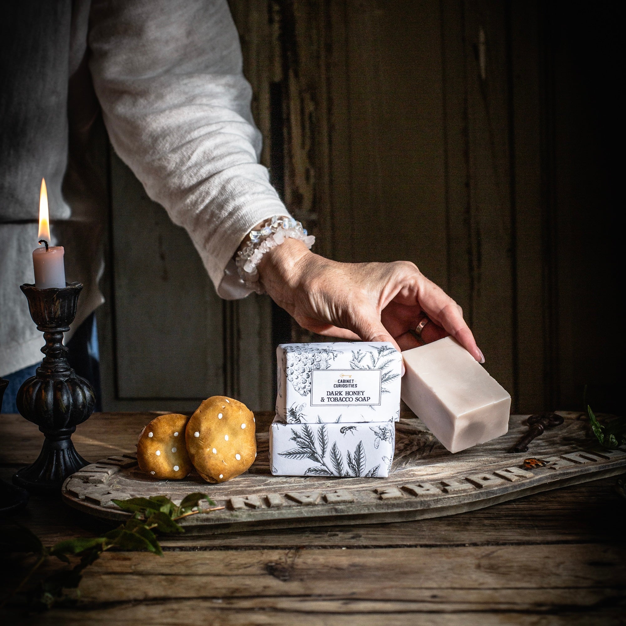 Dark Honey & Tobacco Soap Bar