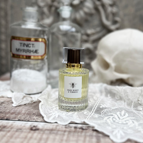 Dark Honey & Tobacco Crystal Perfume Atomiser 50ml