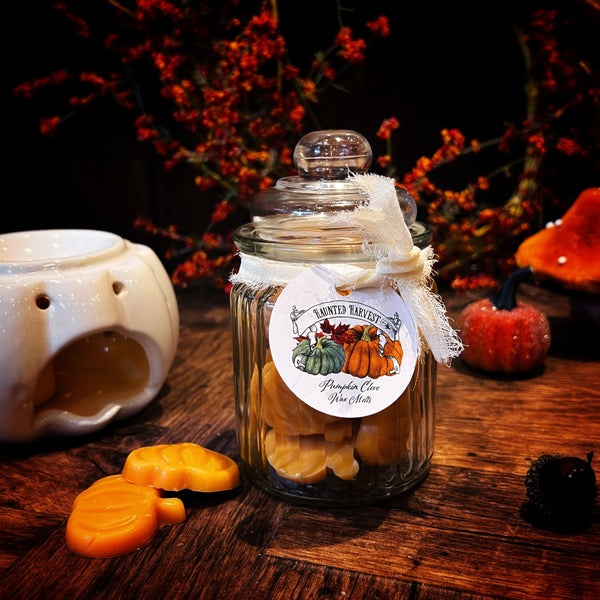 Haunted Harvest Wax Melts Jar - Pumpkin Clove