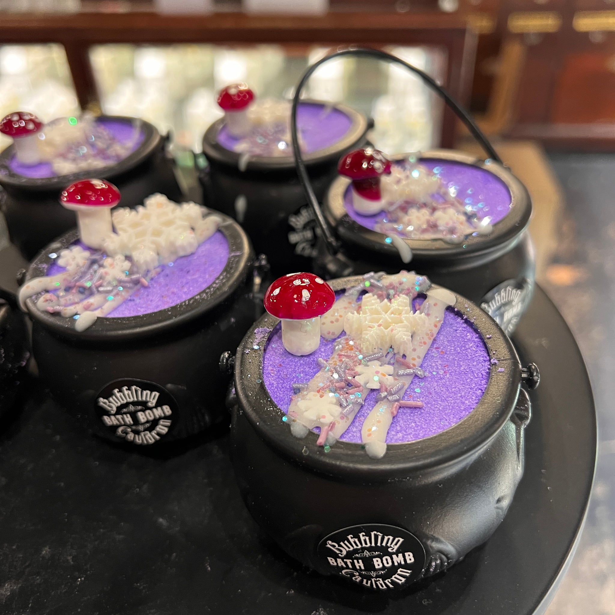 The Snow Witch Cauldron Bath Bomb