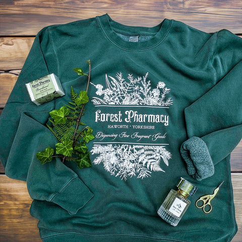 Forest Pharmacy Sweatshirt - Alpine Green
