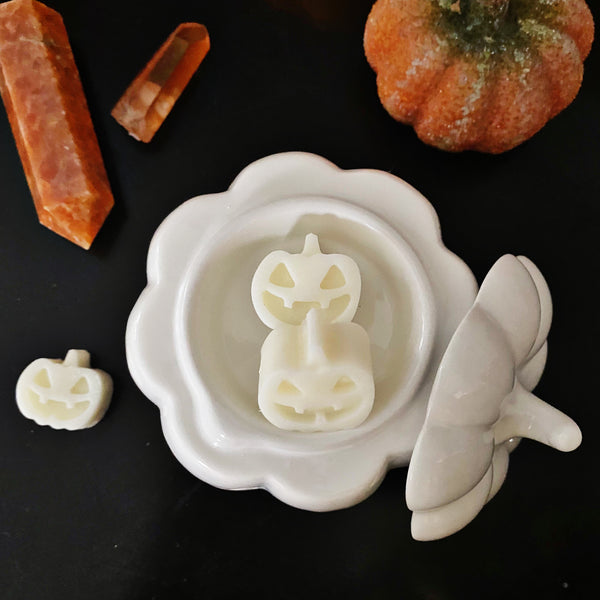 Jack O'Lantern Wax Melts Jar - Pumpkin Spice