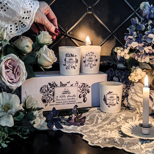 Botanical Votive Candle Set